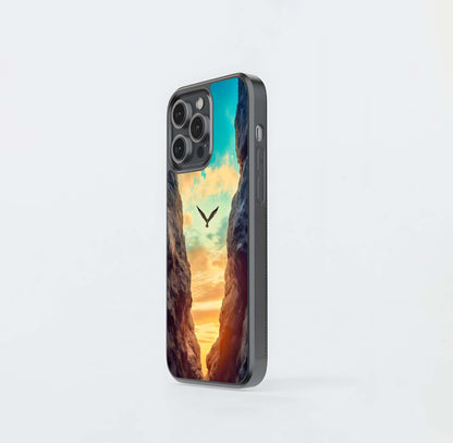 Sky Freedom Rise Glass Case