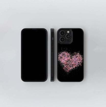 Shattered Love Pink Glass Case