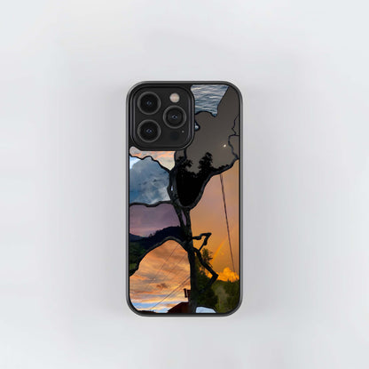 Sky Mirror Blend Glass Case