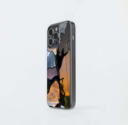 Sky Mirror Blend Glass Case