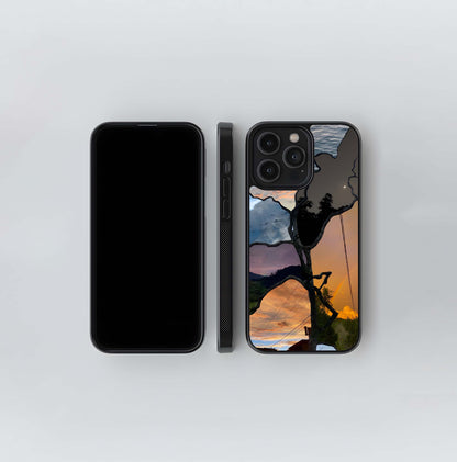 Sky Mirror Blend Glass Case