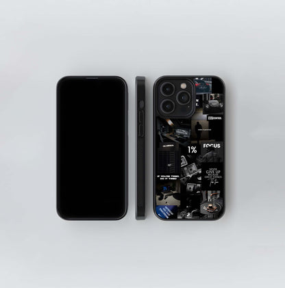 The 1% Hustle Glass Case