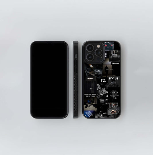 The 1% Hustle Glass Case