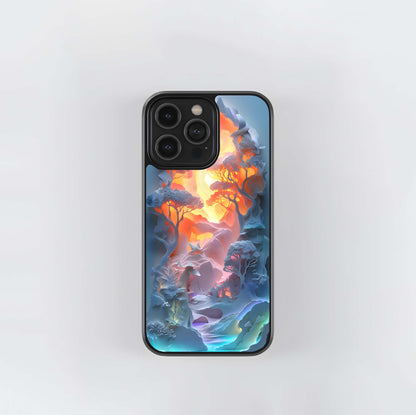Glow Forest Portal Glass Case