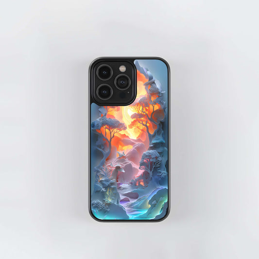 Glow Forest Portal Glass Case