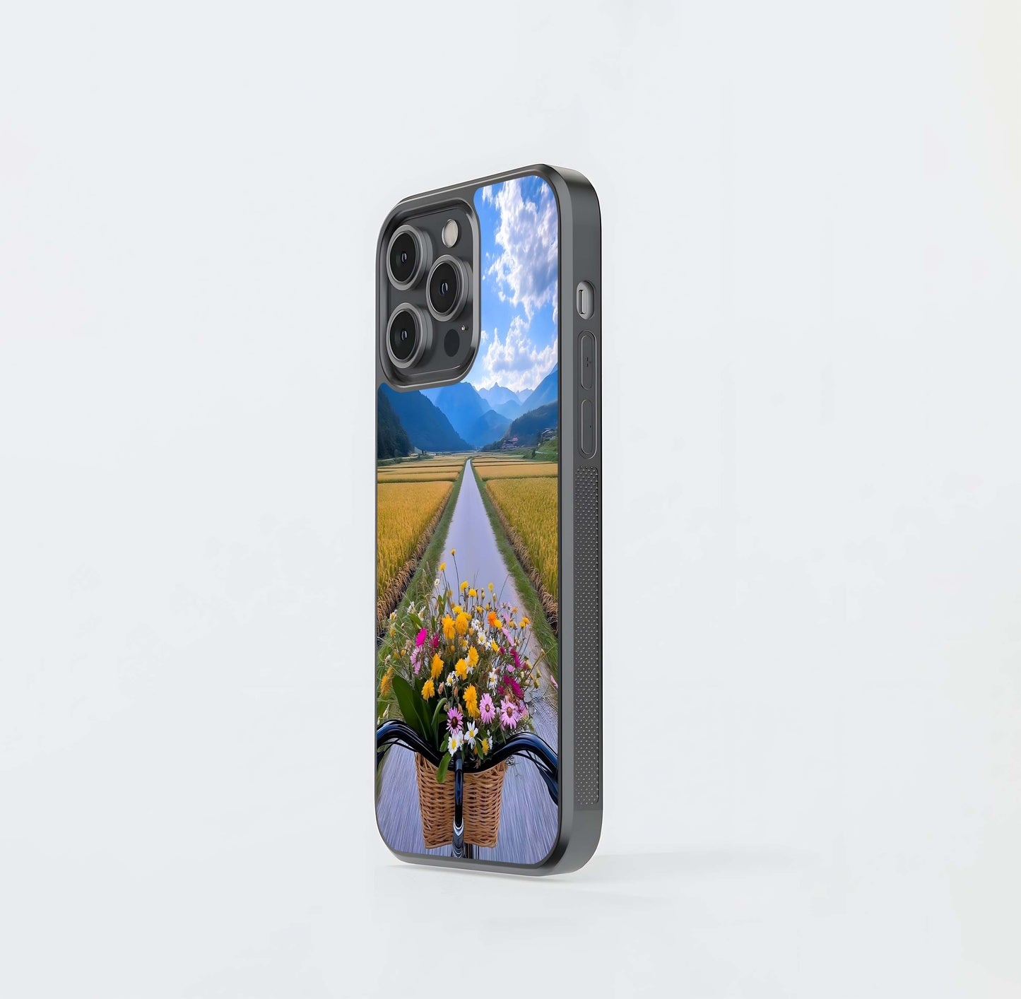 Golden Field Journey Glass Case