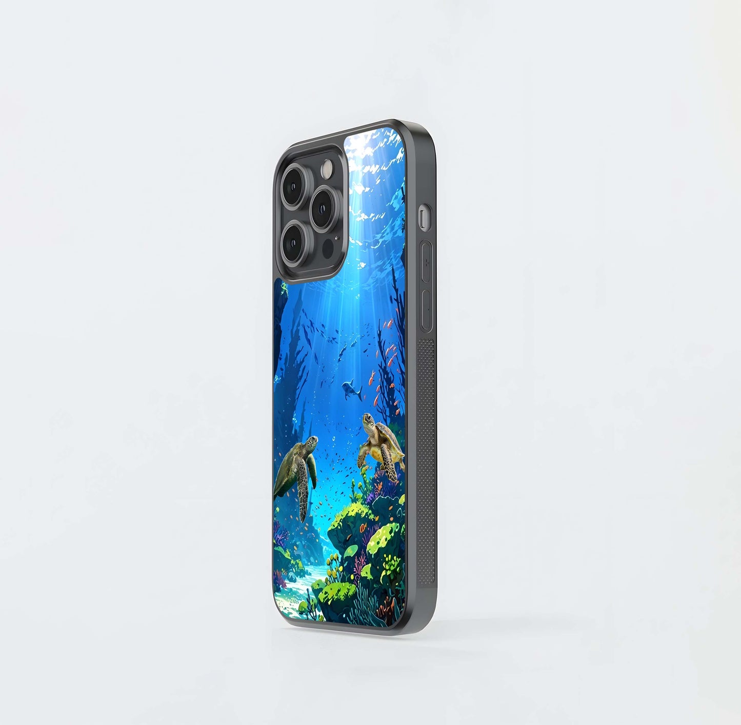 Ocean Turtle Harmony Glass Case