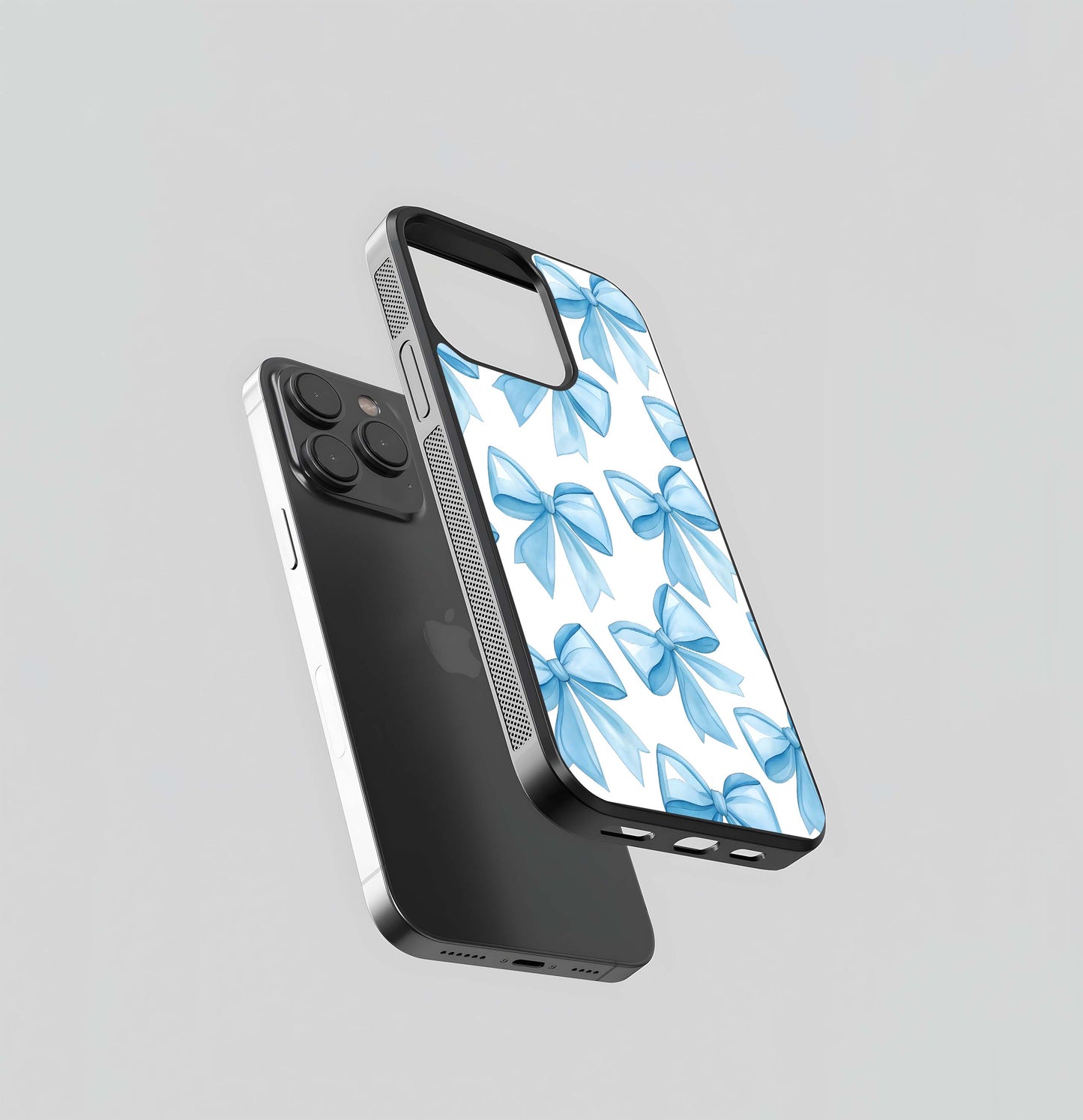 Soft Bow Bliss Glass Case