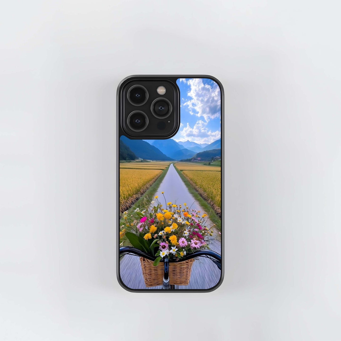 Golden Field Journey Glass Case