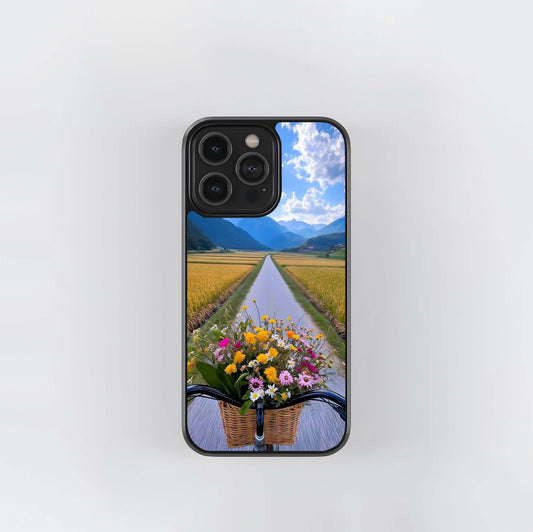 Golden Field Journey Glass Case