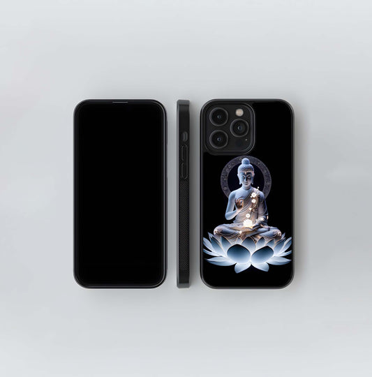Enlightened Lotus Glass Case