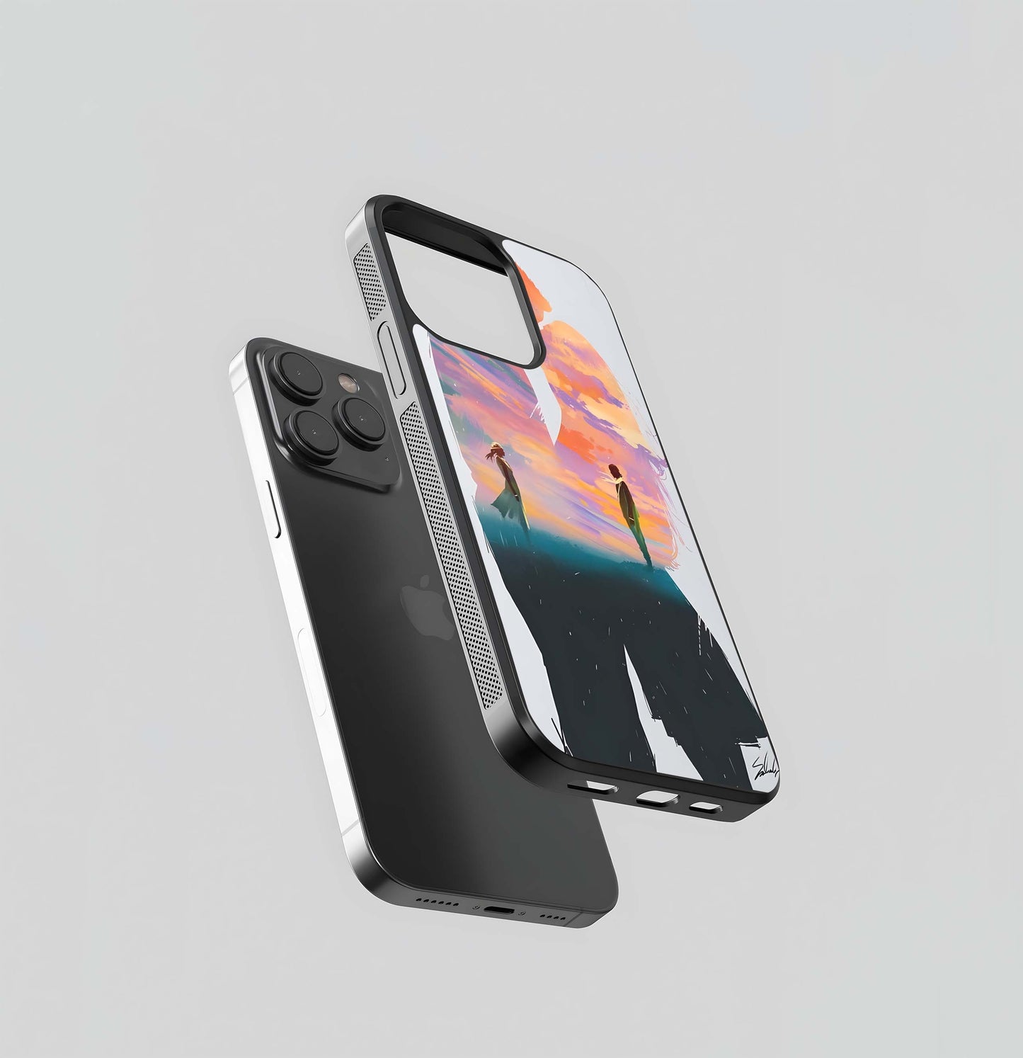 Double Exposure Solitude Glass Case