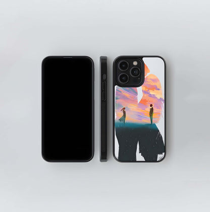 Double Exposure Solitude Glass Case