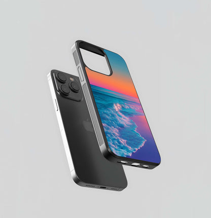 Tropical Synth Glass Case