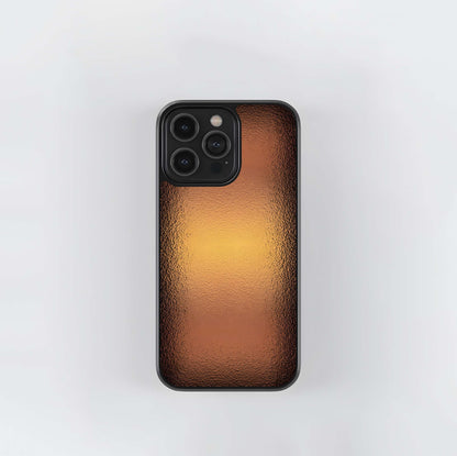 Bronze Glow Frosted Glass Case