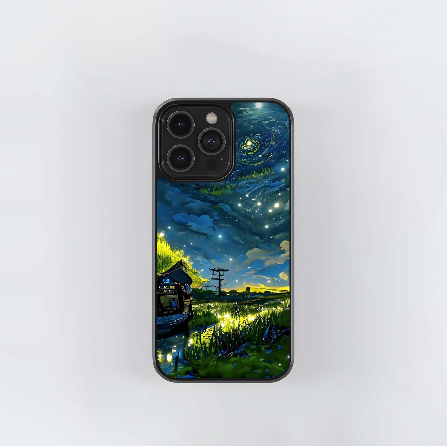 Starry Field Night Glass Case