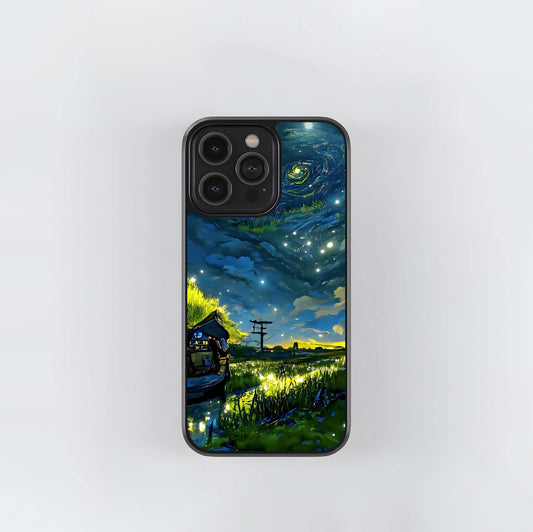 Starry Field Night Glass Case