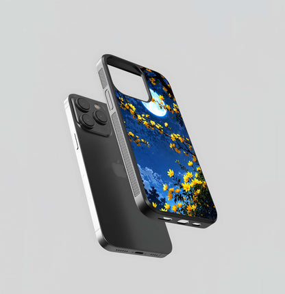Golden Night Glow Glass Case