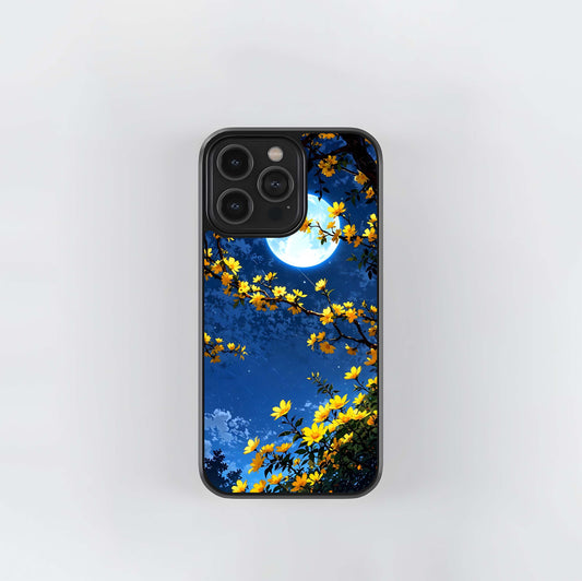 Golden Night Glow Glass Case
