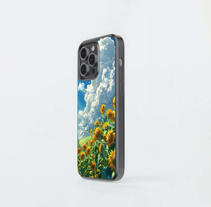 Golden Sun Glory Glass Case