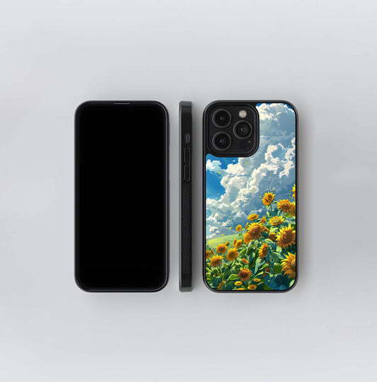 Golden Sun Glory Glass Case