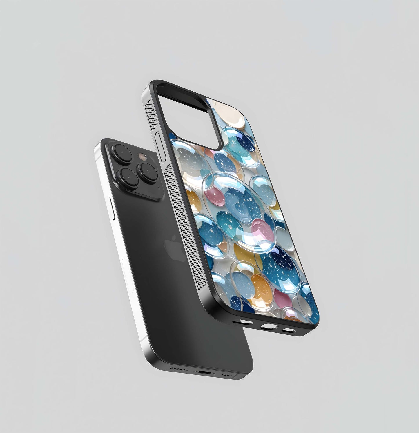 Bubble Glaze Mosaic Glass Case