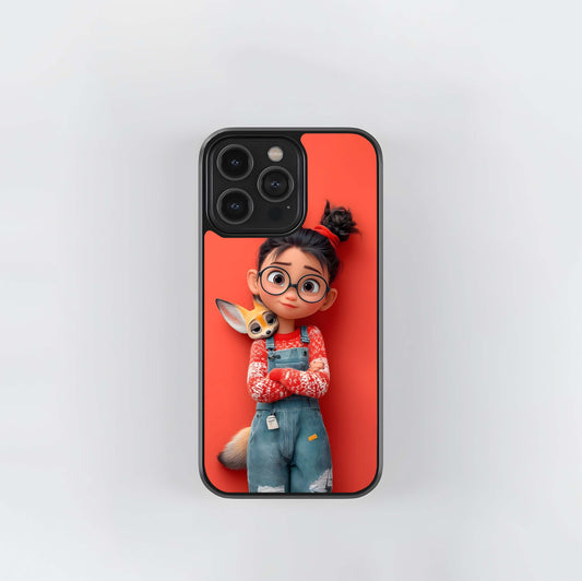 Fennec Friend Glass Case