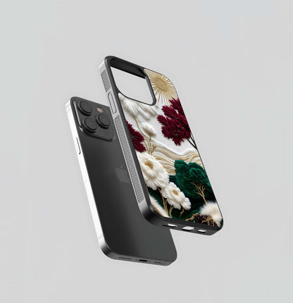 Radiant Bloom Elegance Glass Case