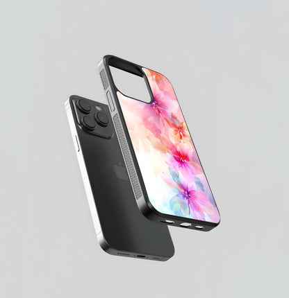 Vibrant Watercolor Translucence Glass Case