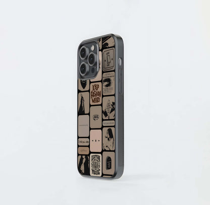 Vintage Melancholy Glass Case