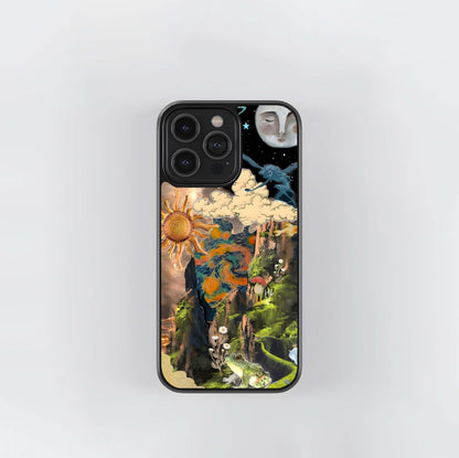 Whimsical Art Glass Case