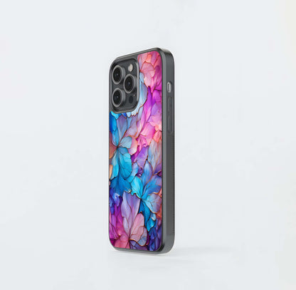 Monochromatic Art Nouveau Frame Glass Case