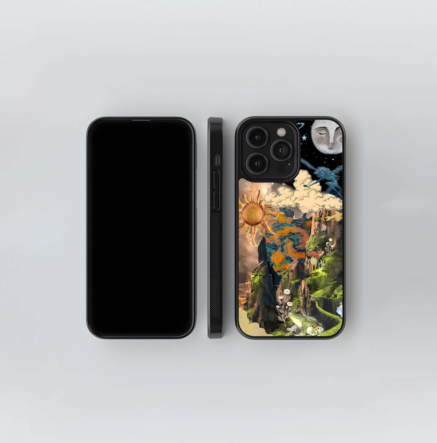 Whimsical Art Glass Case