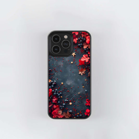 Winter Berry Star Scatter Glass Case