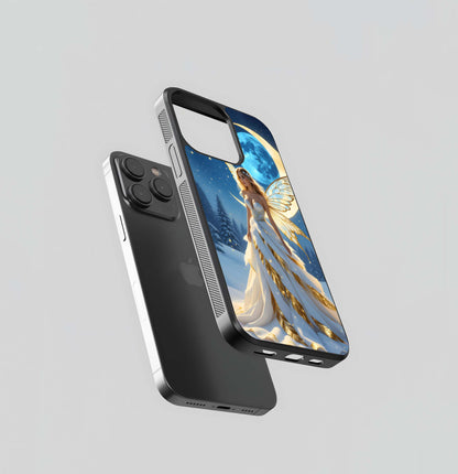 Winter Moon Fairy Glass Case