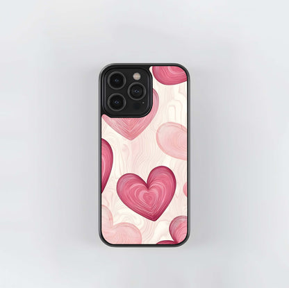 Sweet Heart Bloom Glass Case