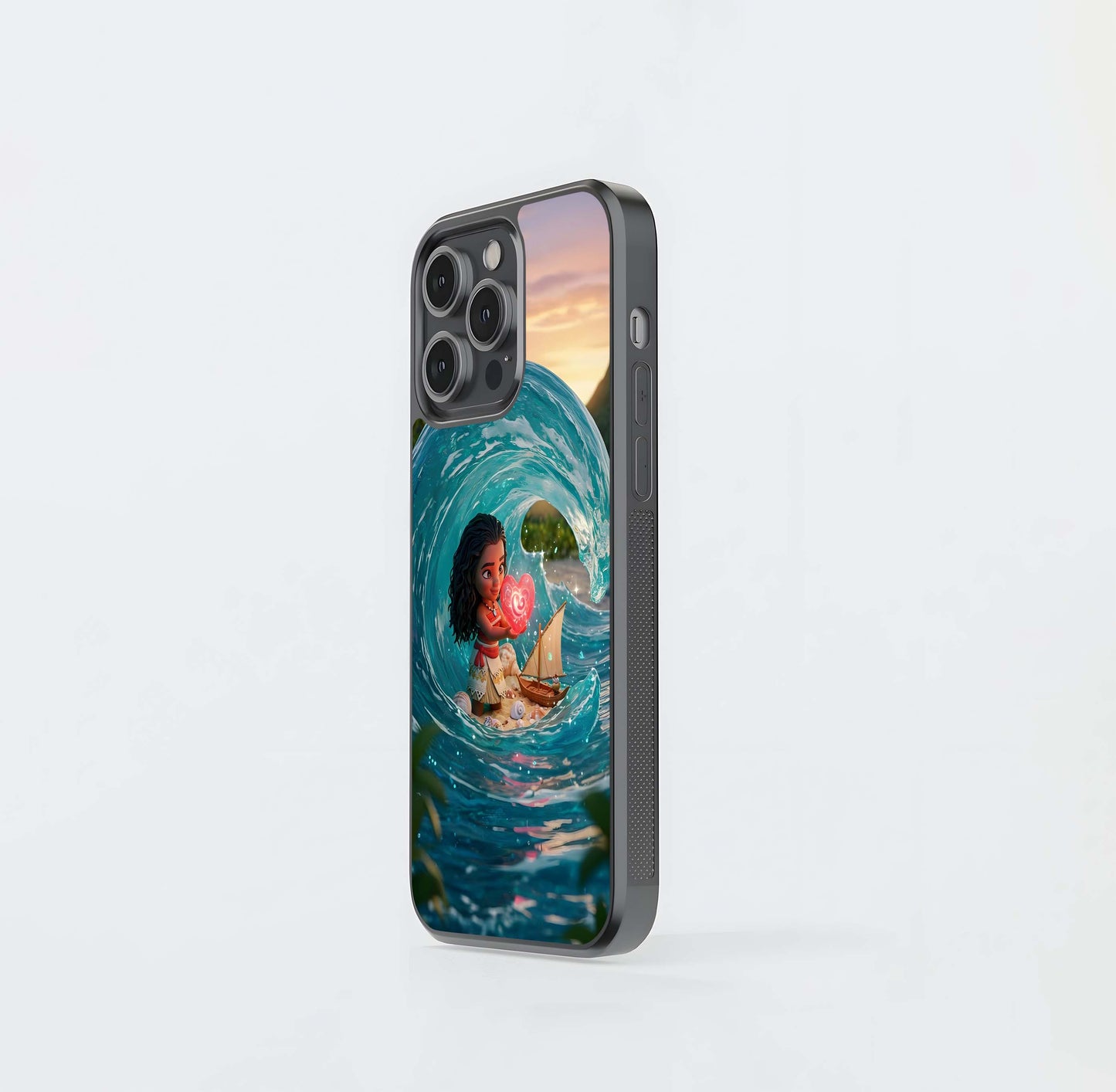 Heart of Ocean Glass Case