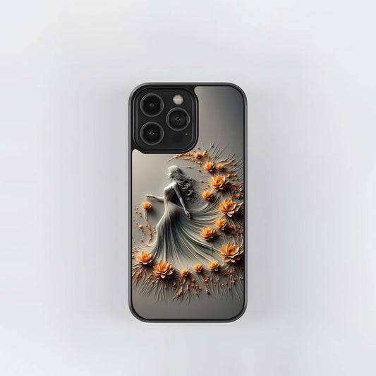 Floral Rhapsody Glass Case