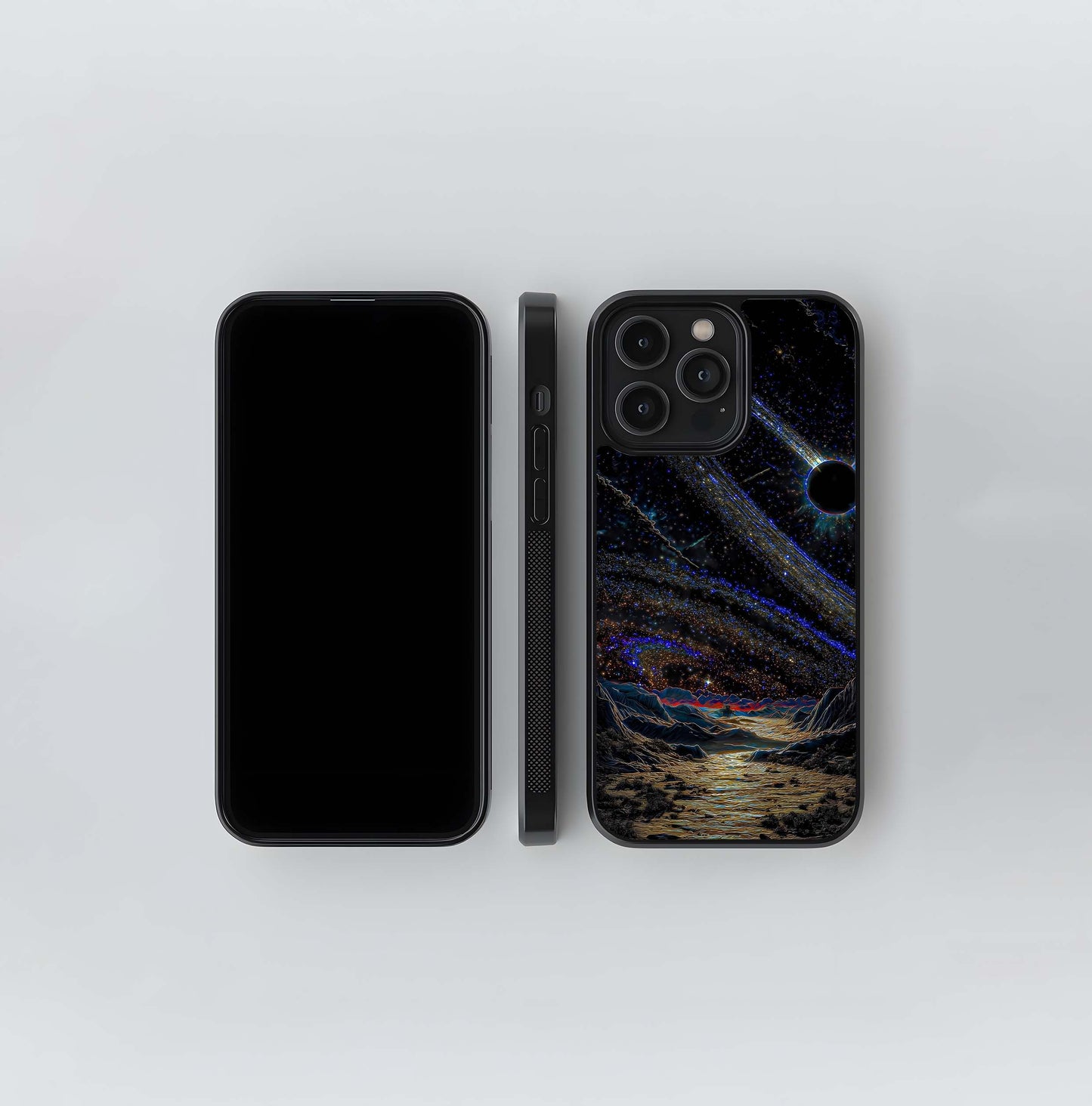 Galaxy River Dreams Glass Case