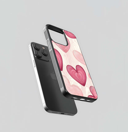 Sweet Heart Bloom Glass Case