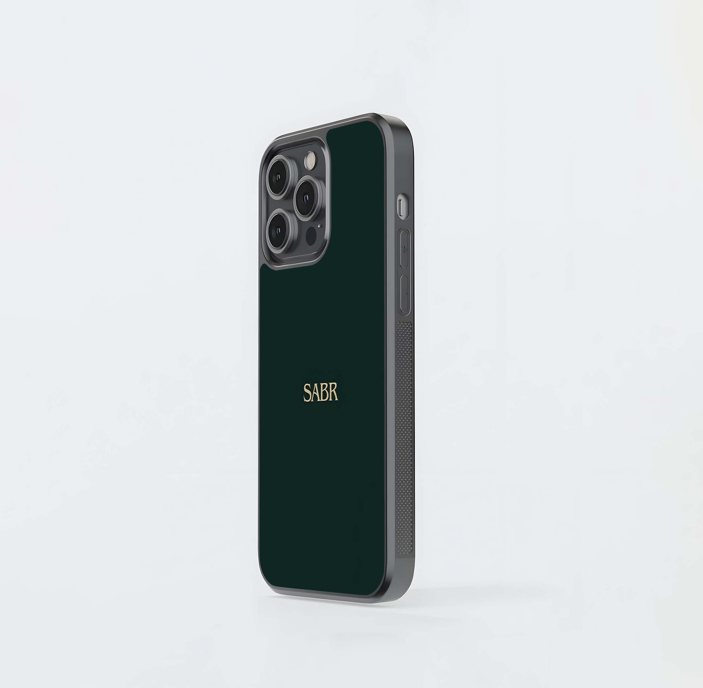 Sabr Minimal Patience Glass Case