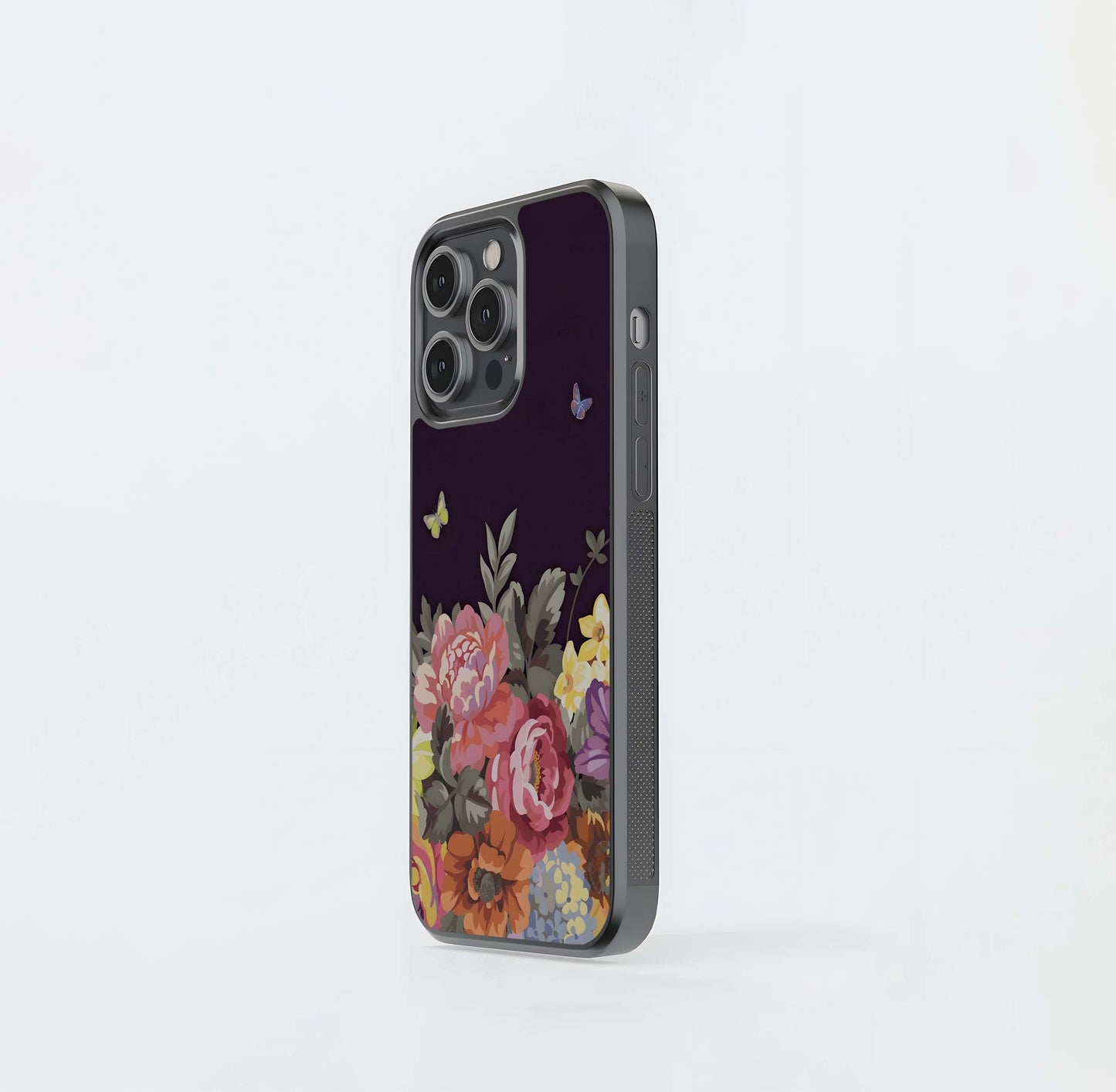 Velvet Garden Wings Glass Case