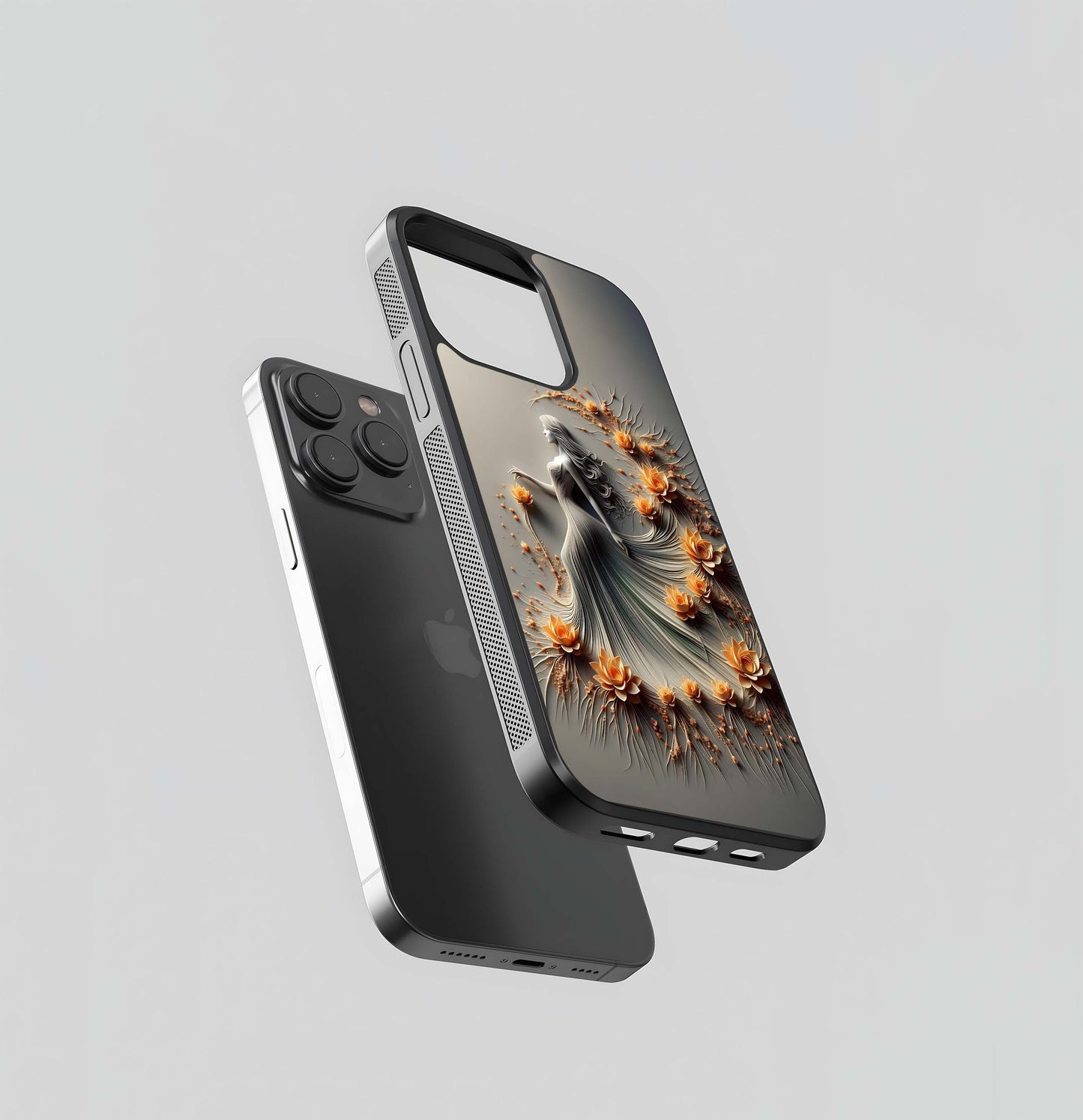 Floral Rhapsody Glass Case