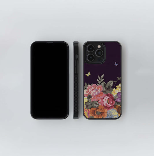 Velvet Garden Wings Glass Case