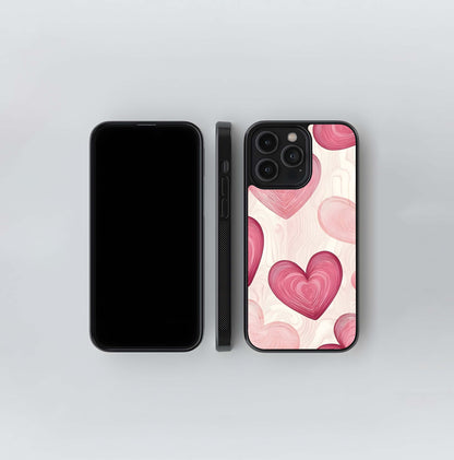 Sweet Heart Bloom Glass Case