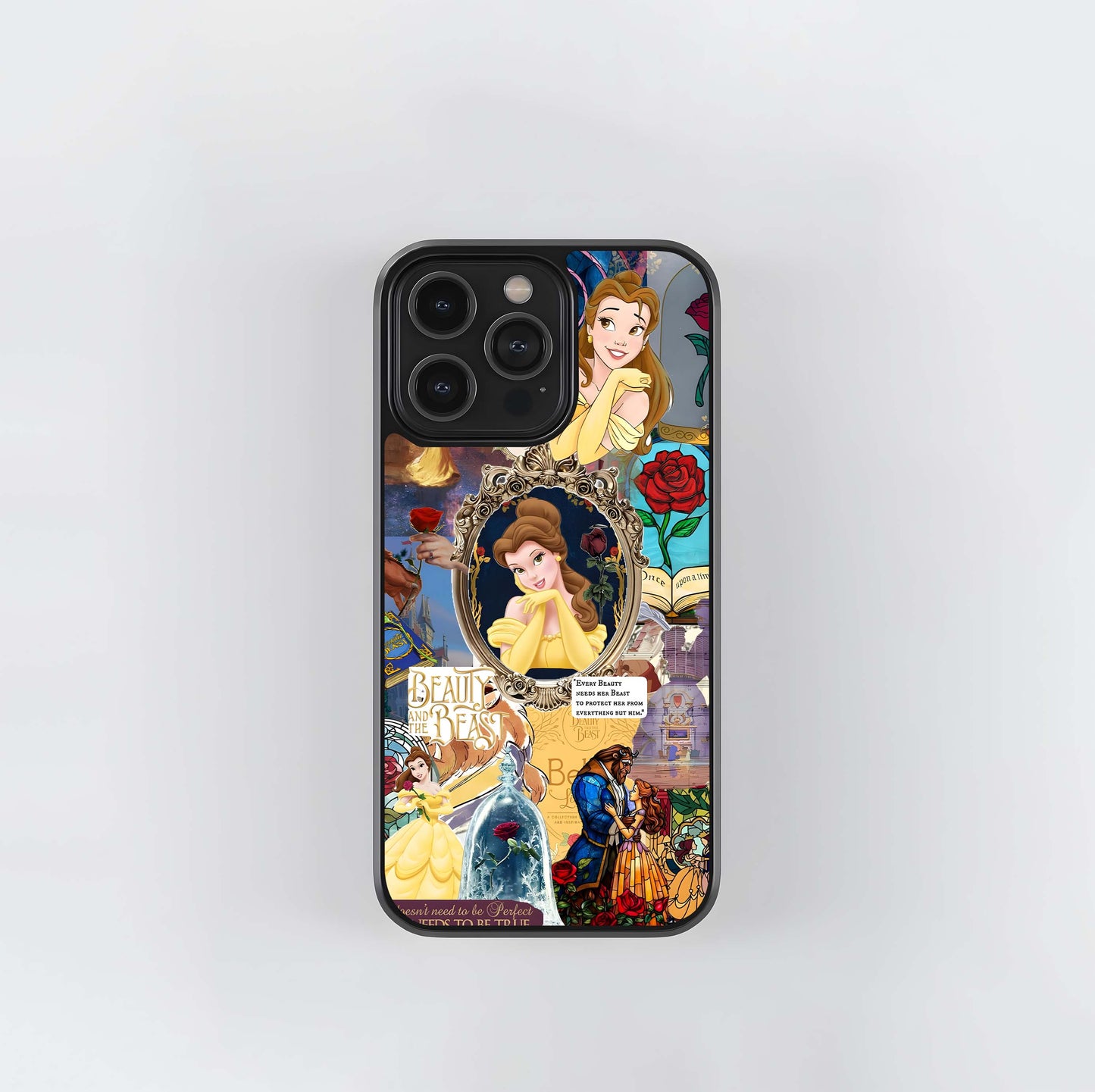 Timeless Rose Tale Glass Case