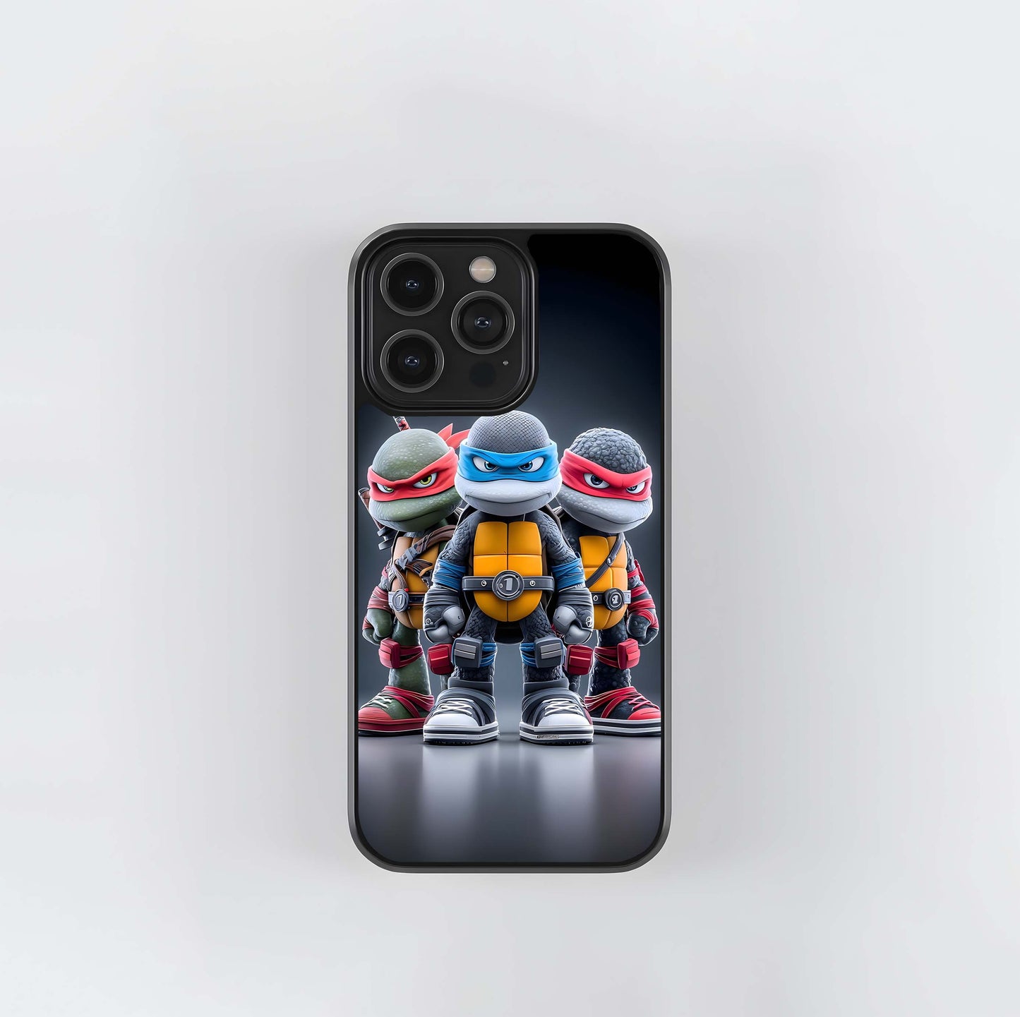 Rebel Turtle Trio Glass Case