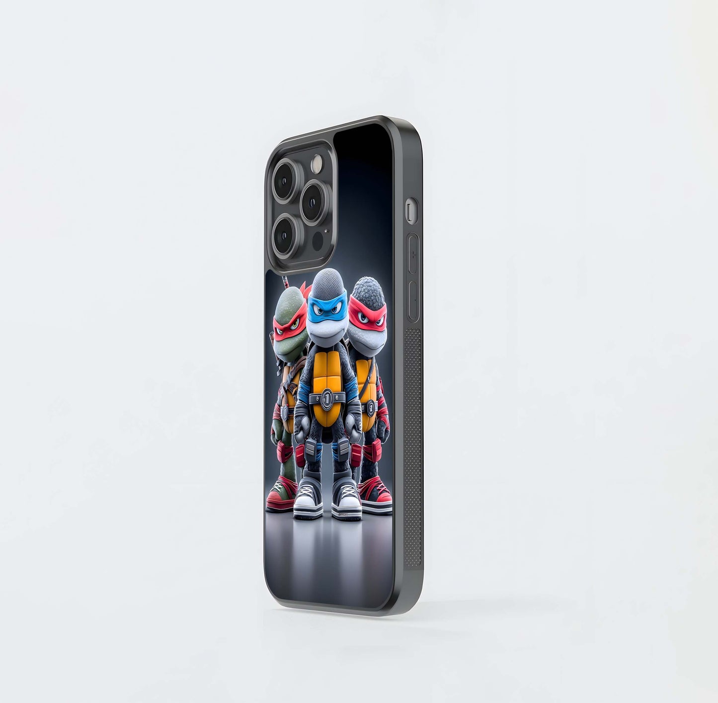 Rebel Turtle Trio Glass Case