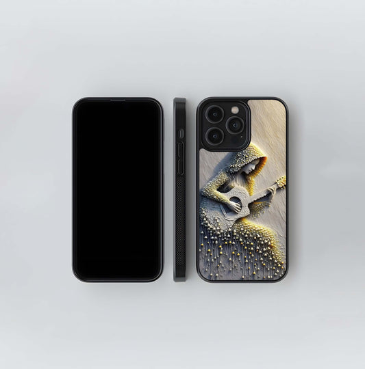 Flower Petal Minstrel Glass Case