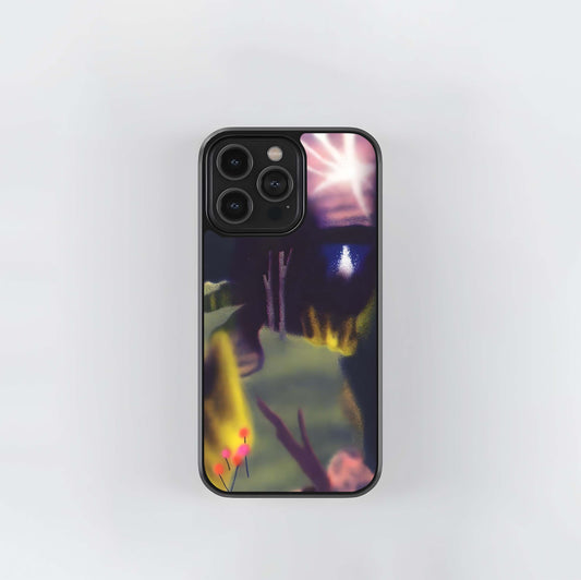 Abstract Dreamy Art Glass Case